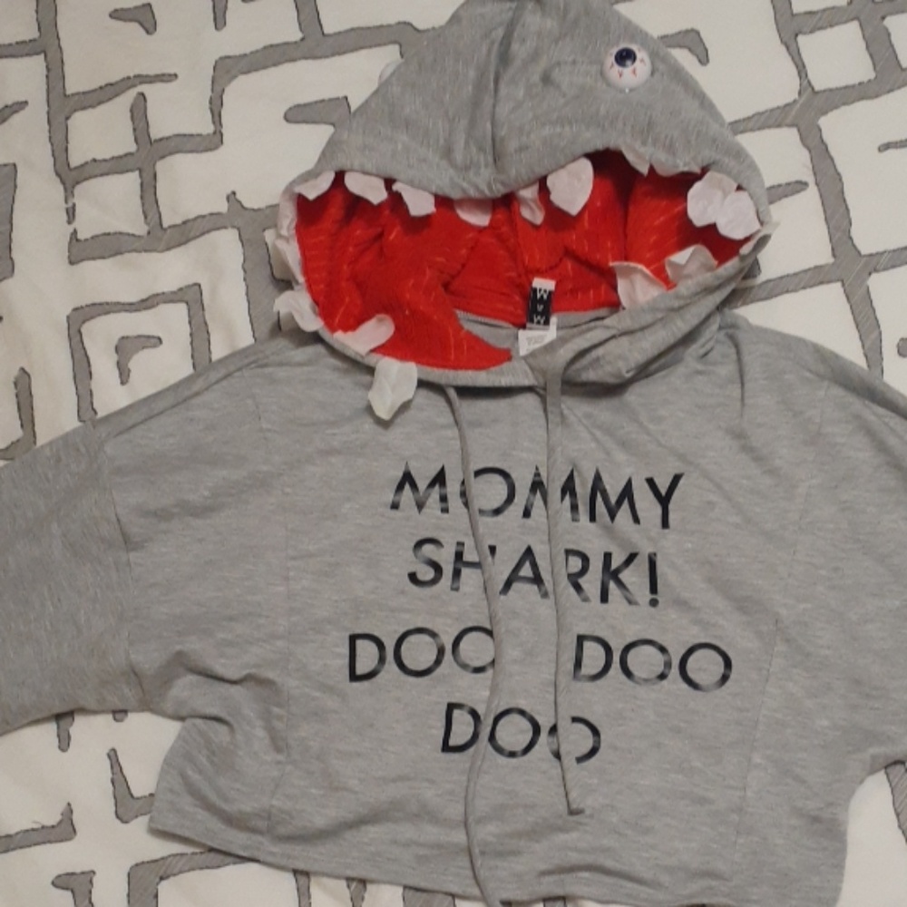 Custom Mommy shark sweater